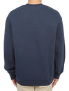 Tonal Fox Head Patch Sweatshirt  Navy - MAISON KITSUNE - BALAAN 5