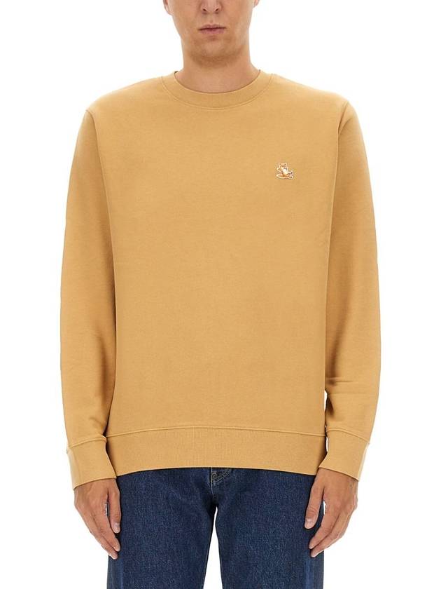 Chillax Patch Regular Sweatshirt Chamomile - MAISON KITSUNE - BALAAN 2