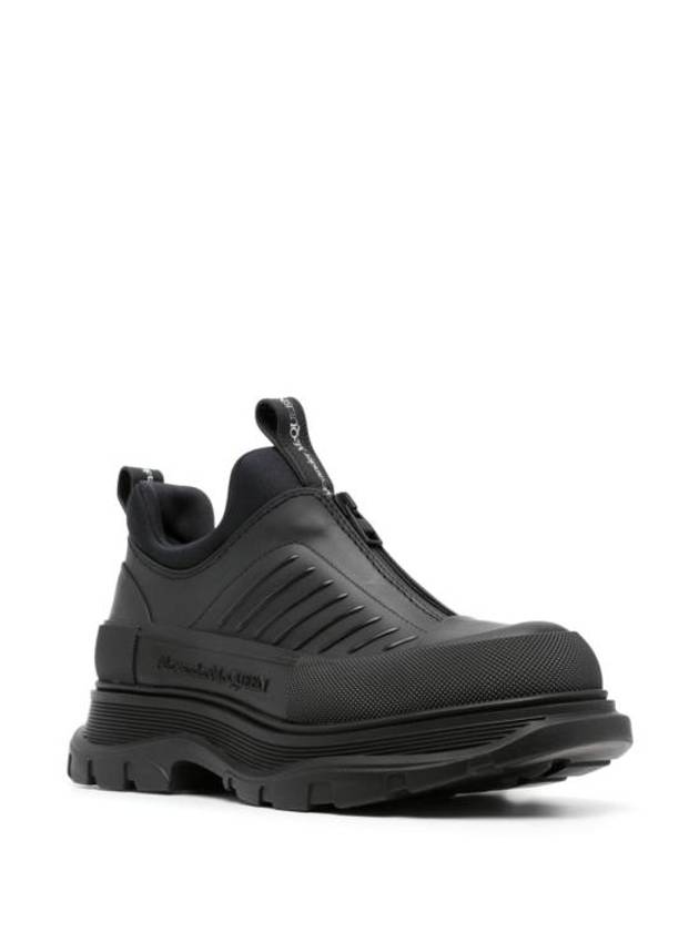 Tread Slick Low Top Sneakers Black - ALEXANDER MCQUEEN - BALAAN 4