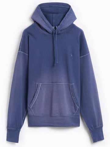 Pony Logo Embroidered Hoodie Blue - POLO RALPH LAUREN - BALAAN 1