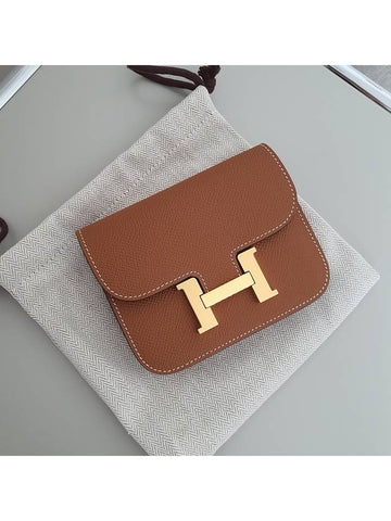 Constance Wallet Absom Gold - HERMES - BALAAN 1