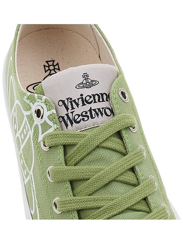 ORB Logo Low Top Sneakers Green - VIVIENNE WESTWOOD - BALAAN 9