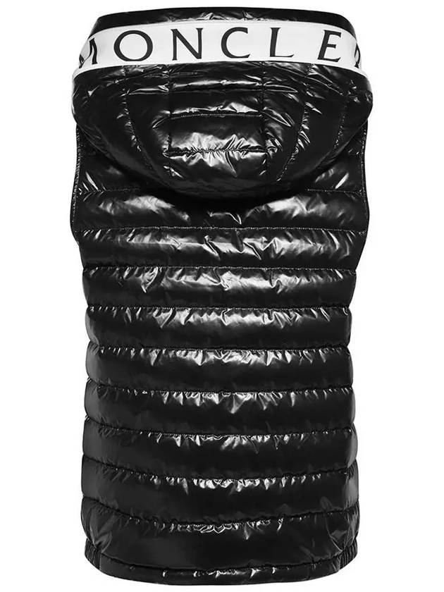 Akaishi Padded Down Vest Black - MONCLER - BALAAN 3