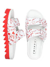 10055LV Love White Jinping Slippers - JOSHUA SANDERS - BALAAN 2