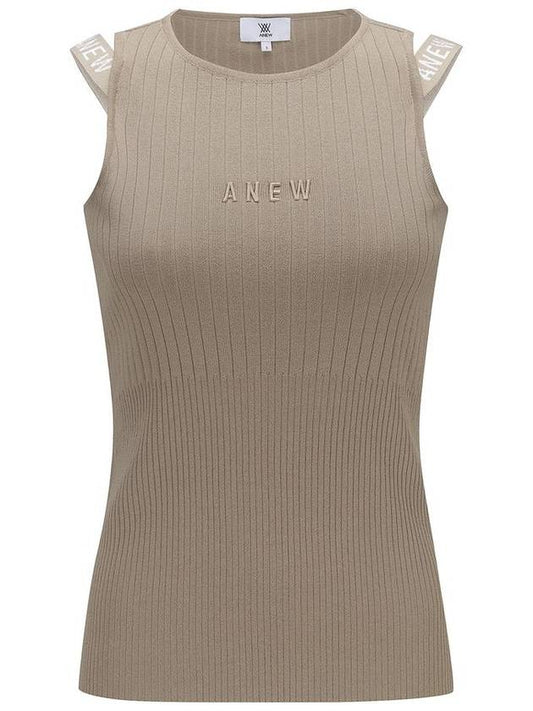 W Bone Strap Tank TopBE - ANEWGOLF - BALAAN 1