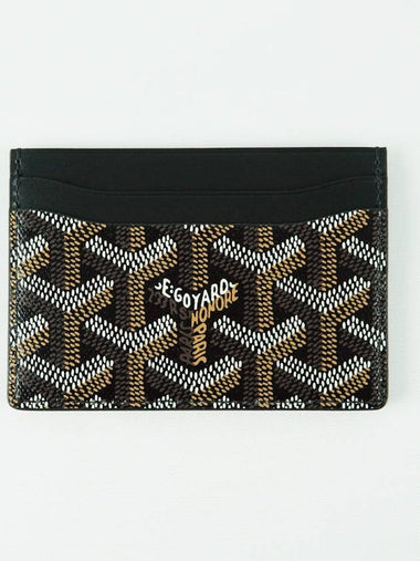 French origin Saint Sulpice card holder wallet business black STSULPPML TY01CL01X - GOYARD - BALAAN 1