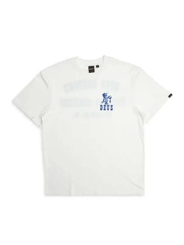 Old Town Short Sleeve T Shirt Vintage White - DEUS EX MACHINA - BALAAN 2