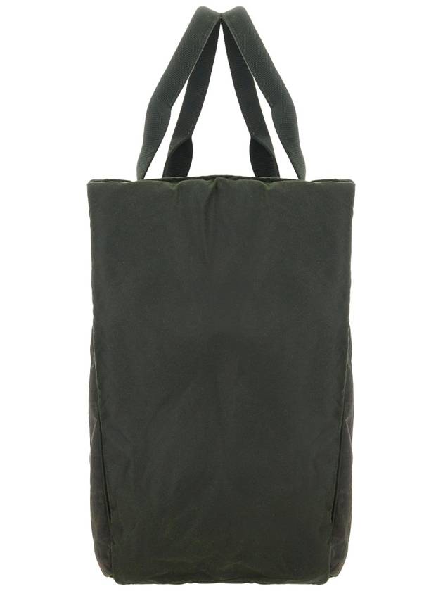 Ganni Wax Tote Bag Black - BARBOUR - BALAAN 8