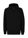 Lens Wappen Hooded Anorak Black - CP COMPANY - BALAAN 2