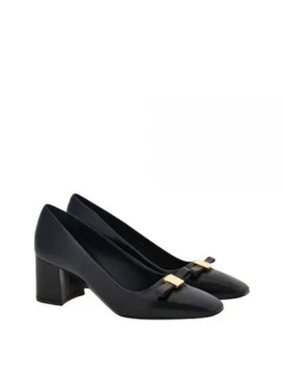 Vara Bow Pumps Black - SALVATORE FERRAGAMO - BALAAN 2