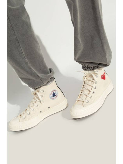 Comme Des Garçons Play Comme Des Garçons Play X Converse, Women's, White - COMME DES GARCONS PLAY - BALAAN 2