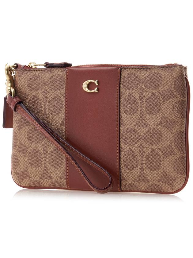 Handbag Ctd Cn V Sig Sml Wrl CI189 Tan Rust B4 Mini Bag 499217 - COACH - BALAAN 3