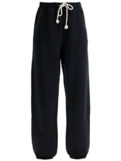 Face Logo Applique Track Pants Black - ACNE STUDIOS - BALAAN 2