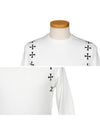 Multi Star Sweatshirt White - NEIL BARRETT - BALAAN 5