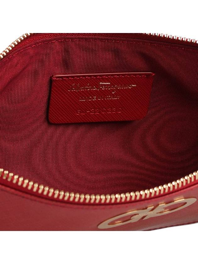 Ferragamo Gancini Clutch Bag 600005 22C230 0600005 - SALVATORE FERRAGAMO - BALAAN 6