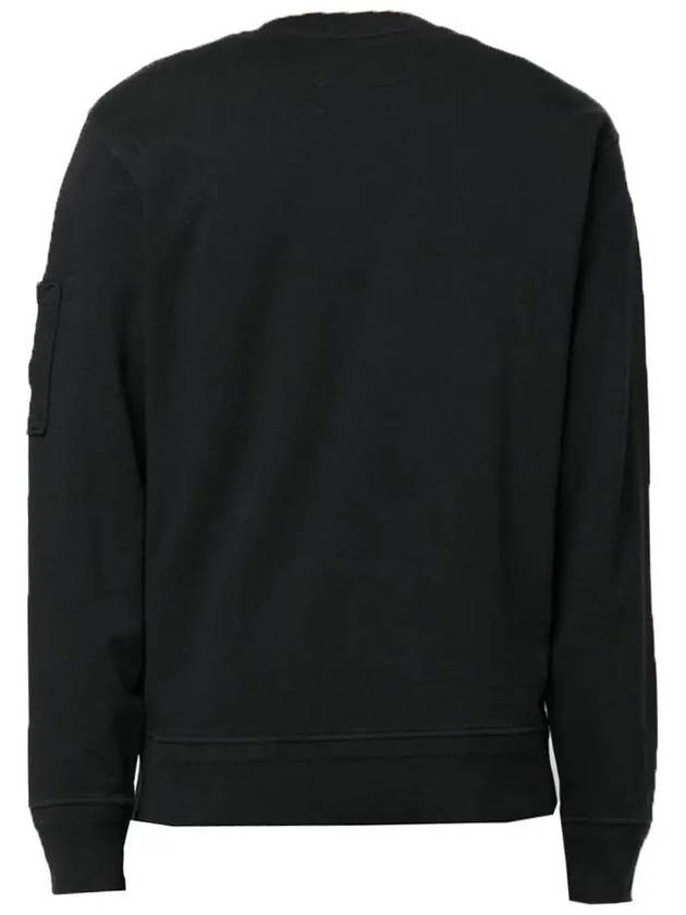 Cotton Fleece Sweatshirt Black - CP COMPANY - BALAAN 3