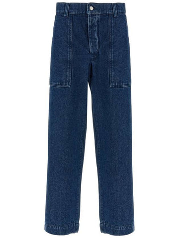 Maison Kitsuné 'Workwear' Jeans - MAISON KITSUNE - BALAAN 1