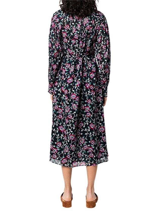 Malice Wrap Midi Dress - ISABEL MARANT - BALAAN.