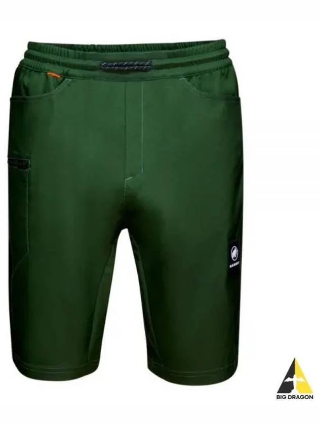 Men's Massone Shorts Dark Green - MAMMUT - BALAAN 2