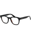 Glasses frame ML5132 005 black horn rim - MONCLER - BALAAN 7