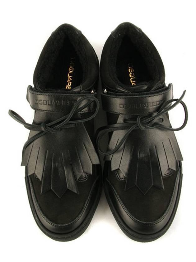 D Squared K515 V065 20 Black Loafers Sneakers Vitello - DSQUARED2 - BALAAN 4