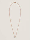 Mini Pop H Pendant Rose Gold & Blanc - HERMES - BALAAN 3