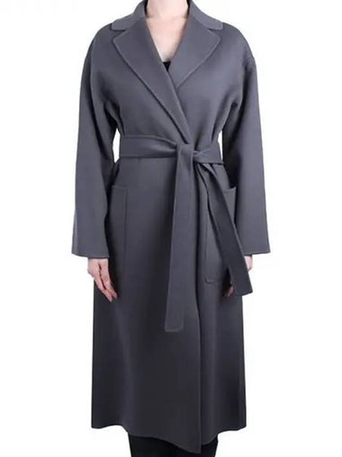 S Women Nina Wool Coat Dark Gray 002 271902 1119187 - MAX MARA - BALAAN 1