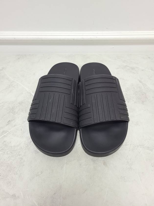 Black Carpet Rudder Slide Slippers 40 - BOTTEGA VENETA - BALAAN 5