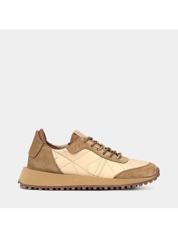 Futura Suede Low Top Sneakers Beige Brown - BUTTERO - BALAAN 1