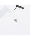 Logo Jersey Short Sleeve T-shirt White - DOLCE&GABBANA - BALAAN 7