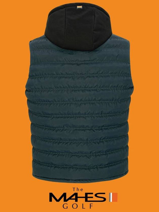 Logo Down Padding Orange Label Homme Heated Lining Hooded Padding Vest GV10146 - MAHES - BALAAN 2