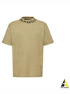 Men's Seasonal Logo Short Sleeve T-Shirt Military - PALM ANGELS - BALAAN 2