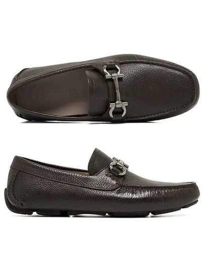 Gancini Ornament Driving Shoes Brown - SALVATORE FERRAGAMO - BALAAN 2