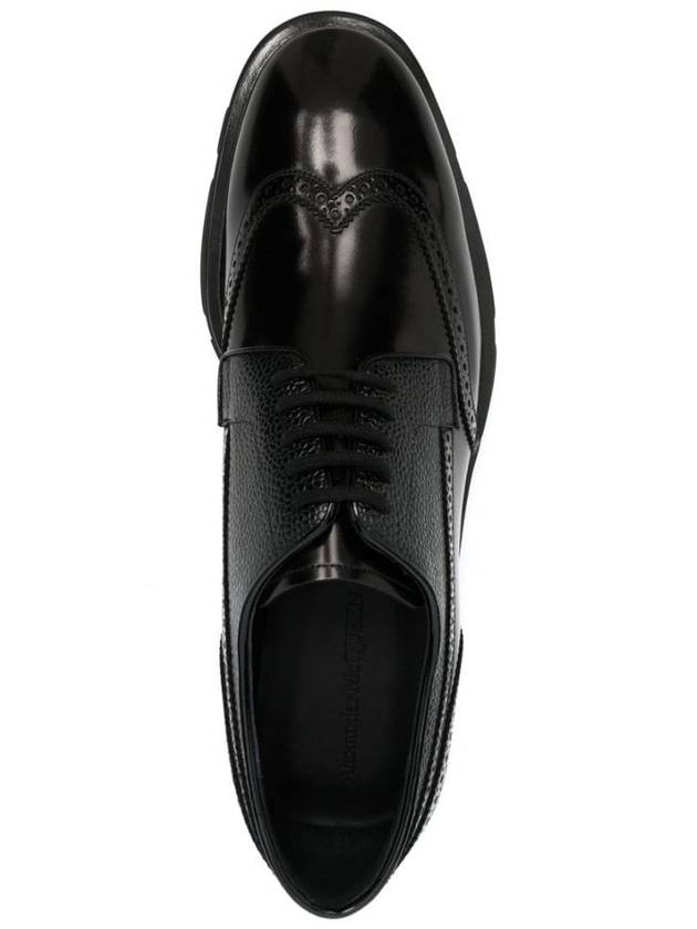 Men's Hybrid Sole Brogue Black - ALEXANDER MCQUEEN - BALAAN 5