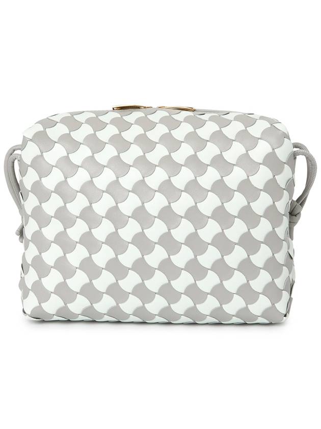 Petit Loop Camera Cross Bag White Grey - BOTTEGA VENETA - BALAAN 5