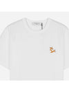 Fox patch short sleeve t shirt large - MAISON KITSUNE - BALAAN 3