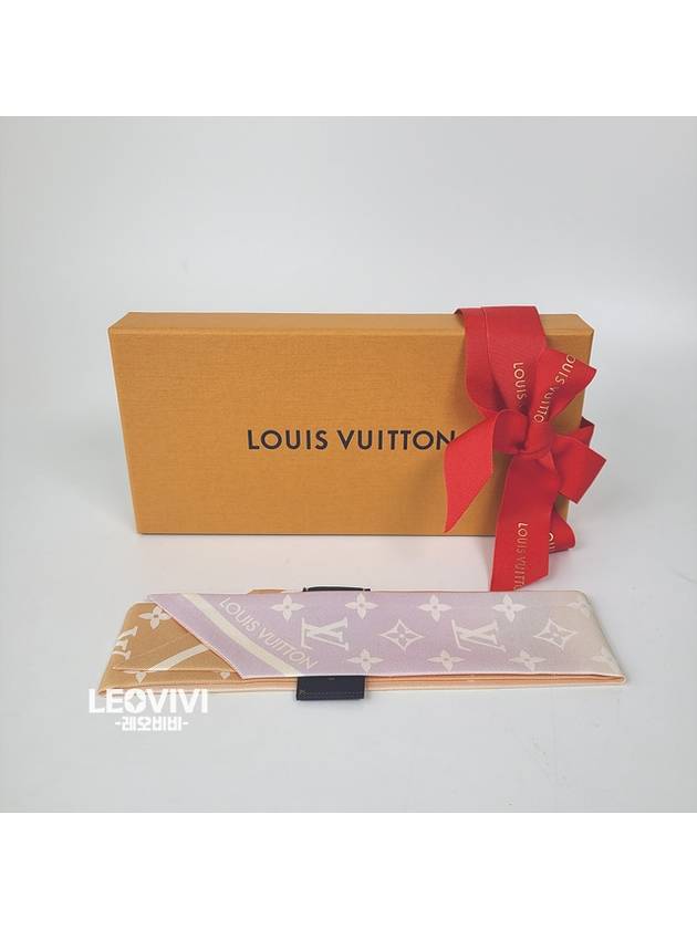 LV Aurora Nano Scarf Beige - LOUIS VUITTON - BALAAN 3