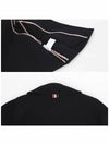 Milano 4-bar Crop Boiled Wool Single Coat Navy - THOM BROWNE - BALAAN 8