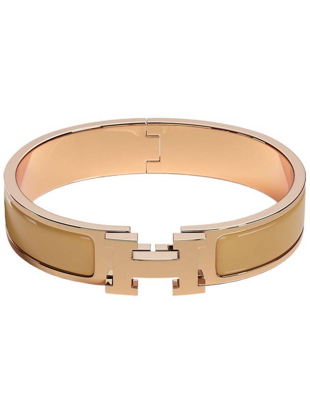 Clic H Bracelet Rose Gold - HERMES - BALAAN 2