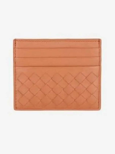 Intrecciato Card Wallet Orange - BOTTEGA VENETA - BALAAN 2