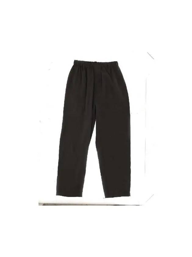 Silk Blend Tapered Straight Pants Brown - LEMAIRE - BALAAN 2