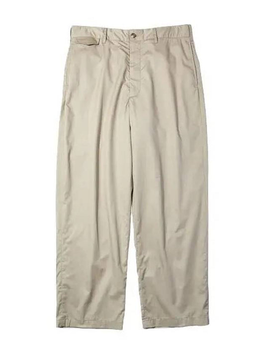 Officer Pant Khaki High Count Twill 24S1F036 OR359 PB001 Officer Pants ㅡkr202543 - ENGINEERED GARMENTS - BALAAN 1