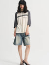 Season Point Museum Raglan T shirt Charcoal - SORRY TOO MUCH LOVE - BALAAN 3