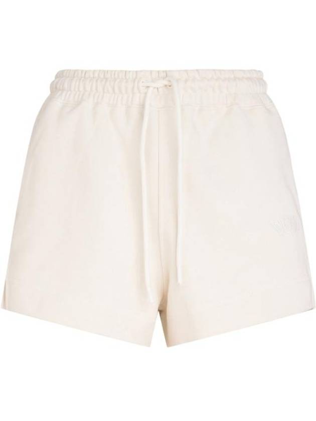 Women's Logo Drawstring Shorts Igret - GANNI - BALAAN 2