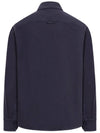 Basile Brodee Long Sleeve Shirt Navy - A.P.C. - BALAAN 3