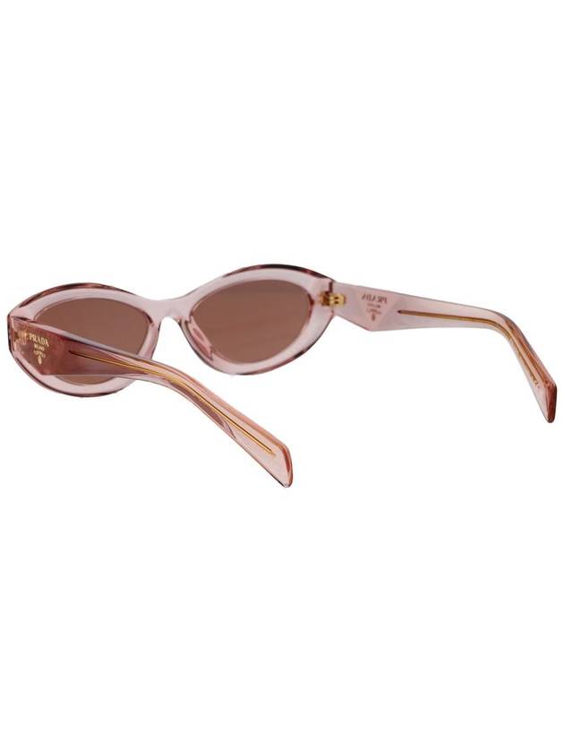 Sunglasses 00 538192641 PR 26ZS 19Q10D TRANSPARENT PEACH - PRADA - BALAAN 5