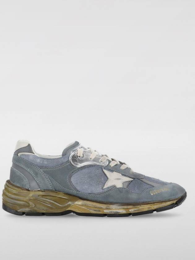 Dad Mesh Suede Tab Low Top Sneakers Blue - GOLDEN GOOSE - BALAAN 2