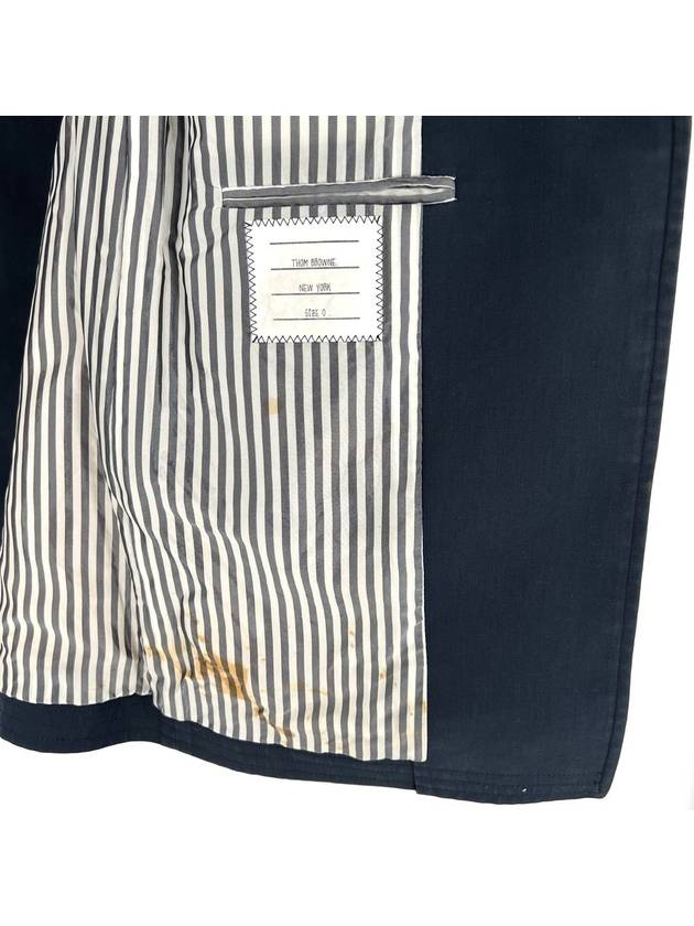 Anchor single coat navy size 0 - THOM BROWNE - BALAAN 6