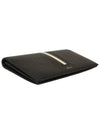 Ribbon Leather Long Wallet Black - BALLY - BALAAN 4