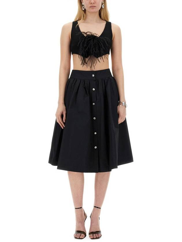 Moschino Poplin Skirt - MOSCHINO - BALAAN 2